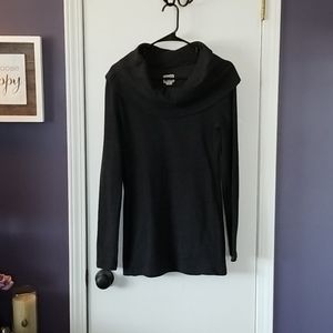 Converse One Star dark grey neck sweater Small